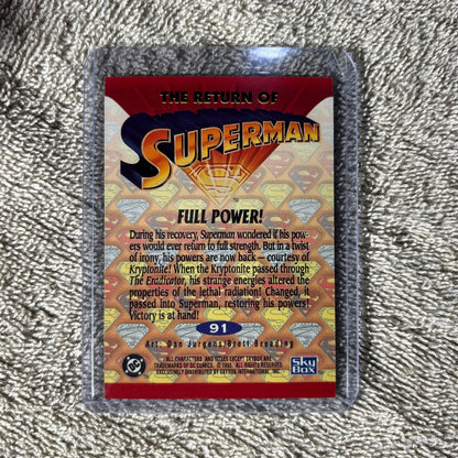 Vintage Superman - Trading Card