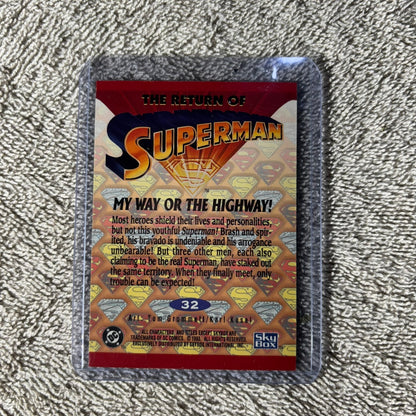 Vintage Superman - Trading Card