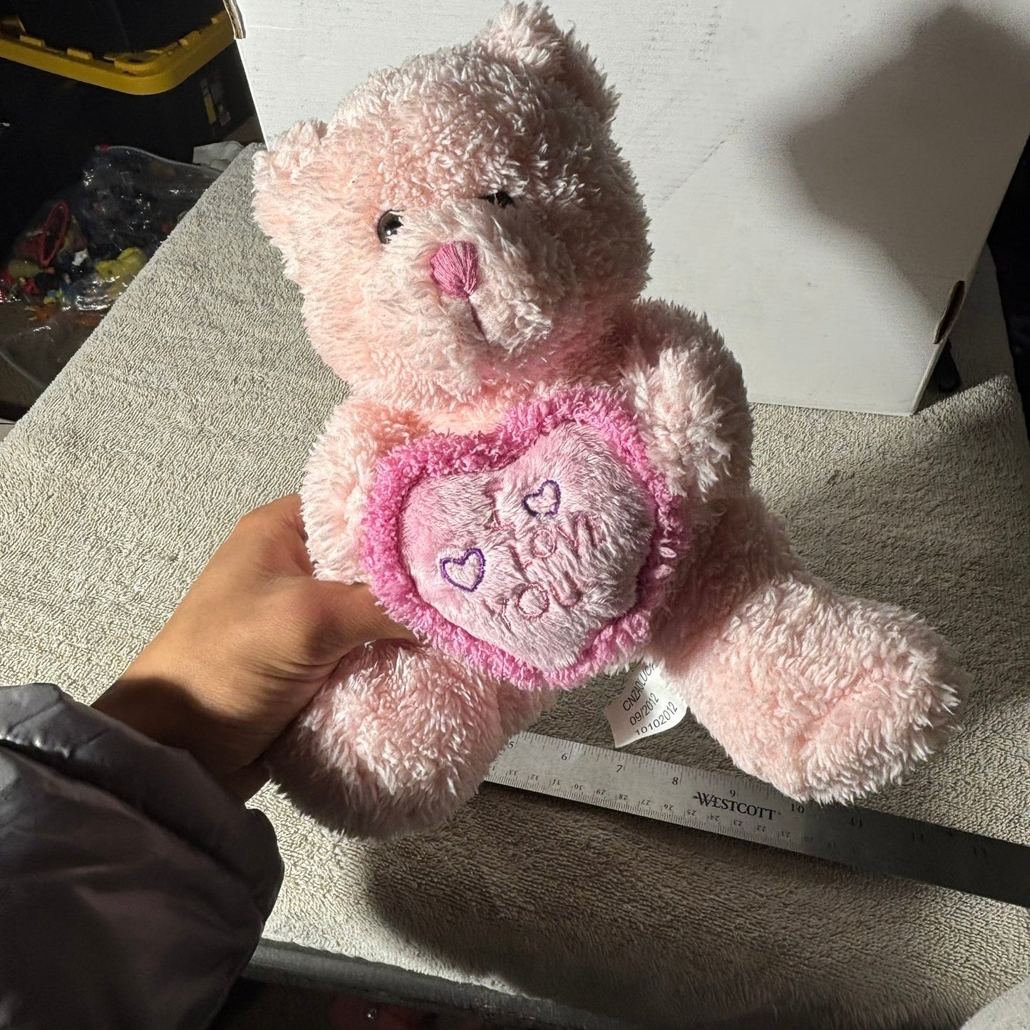 Pink Bear - Plushie