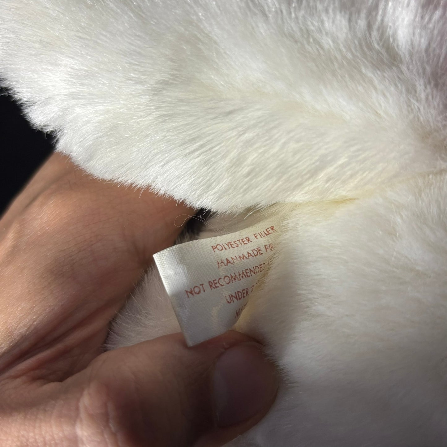 Collectible White Bear - Plushie