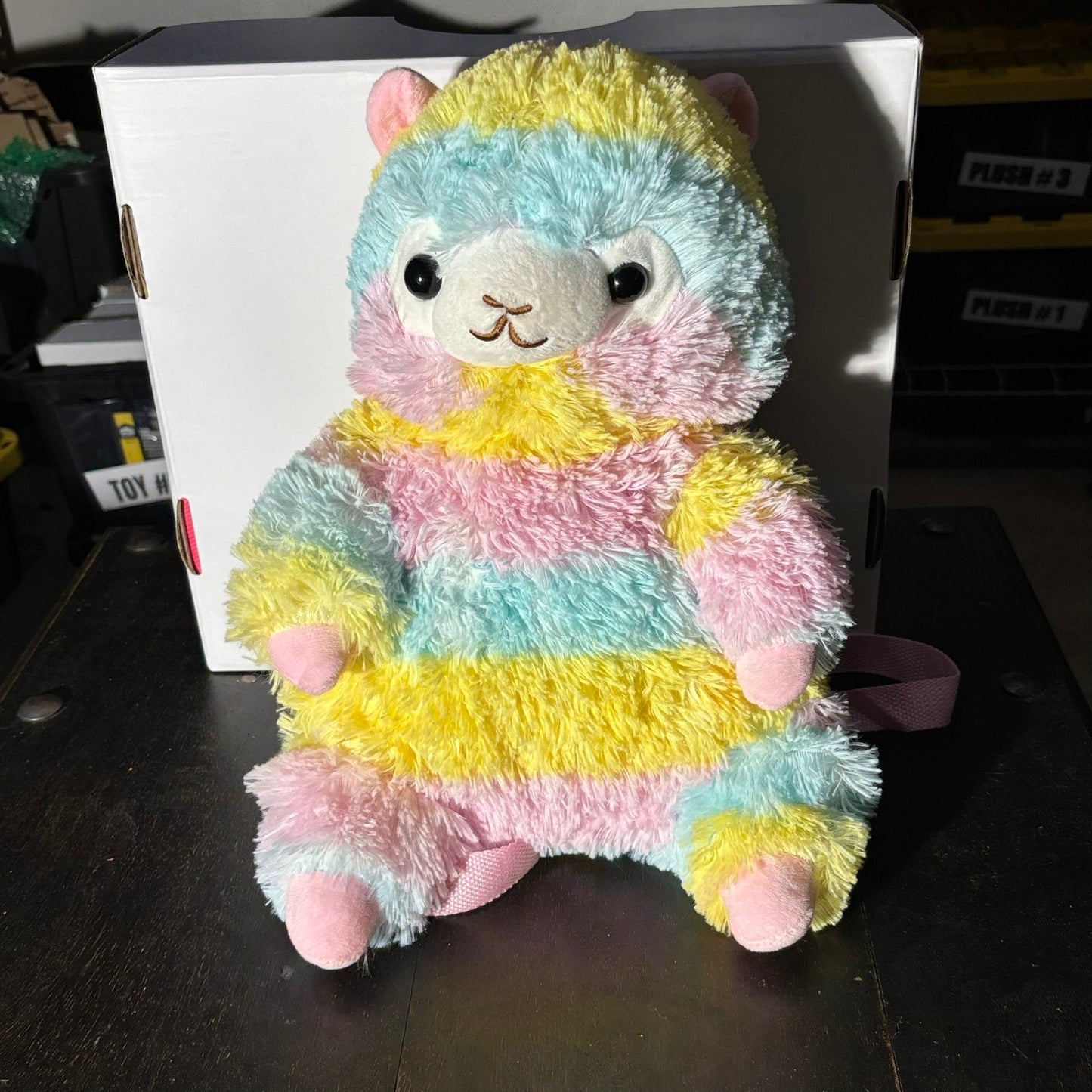 Rainbow Critter Backpack - Plushie