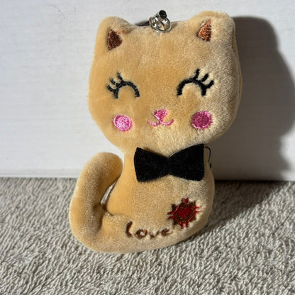 Brown Love Cat - Plushie