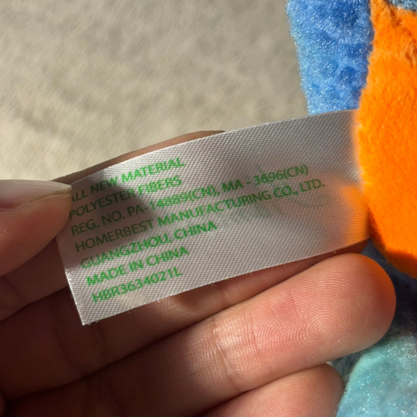 Blue Dinosaur - Plushie