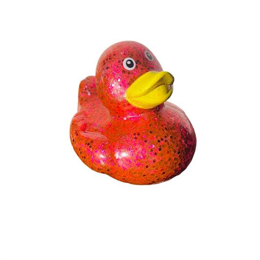 Red Sparkle Duck - Toy