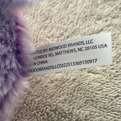 Purple Elephant - Plushie