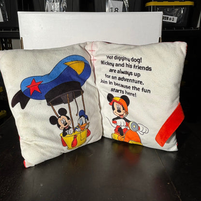 Mickey Mouse Book Pillow - Plushie