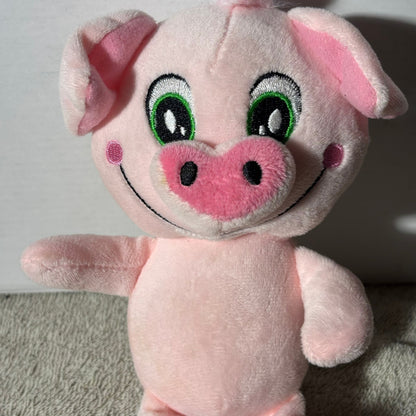 Pink Pig - Plushie