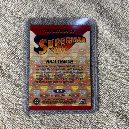 Vintage Superman - Trading Card