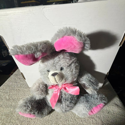 Kelly Gray Bunny- Plushie