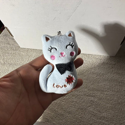 Blue Love Cat - Plushie