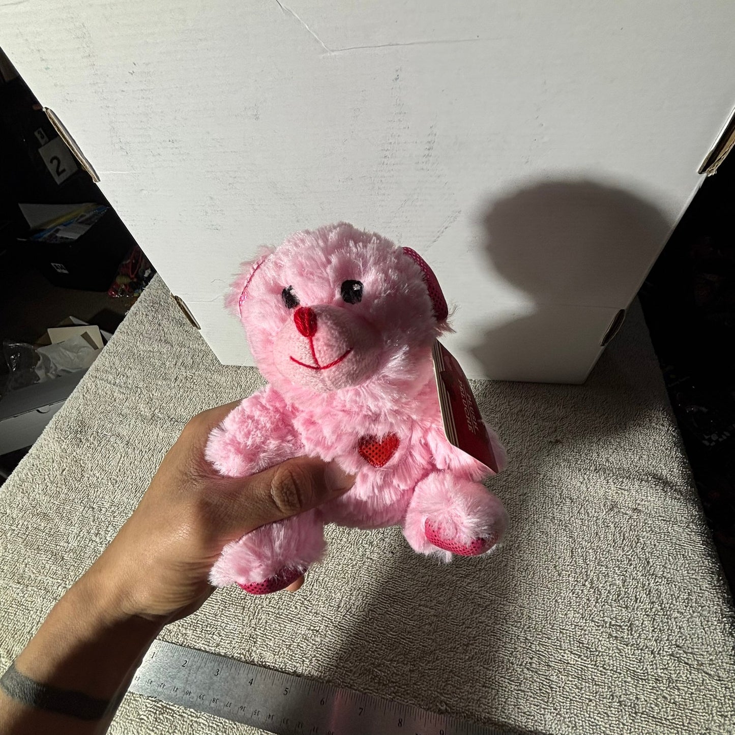 Pink Bear - Plushie