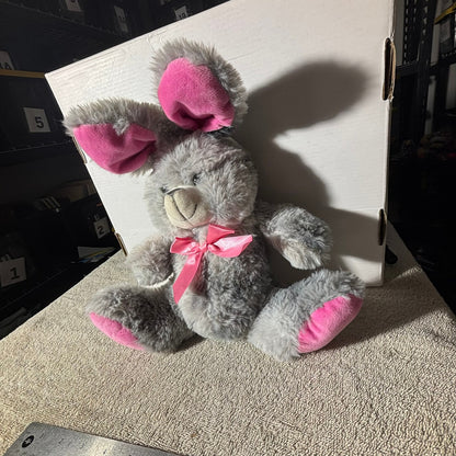 Kelly Gray Bunny- Plushie