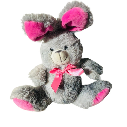 Kelly Gray Bunny- Plushie