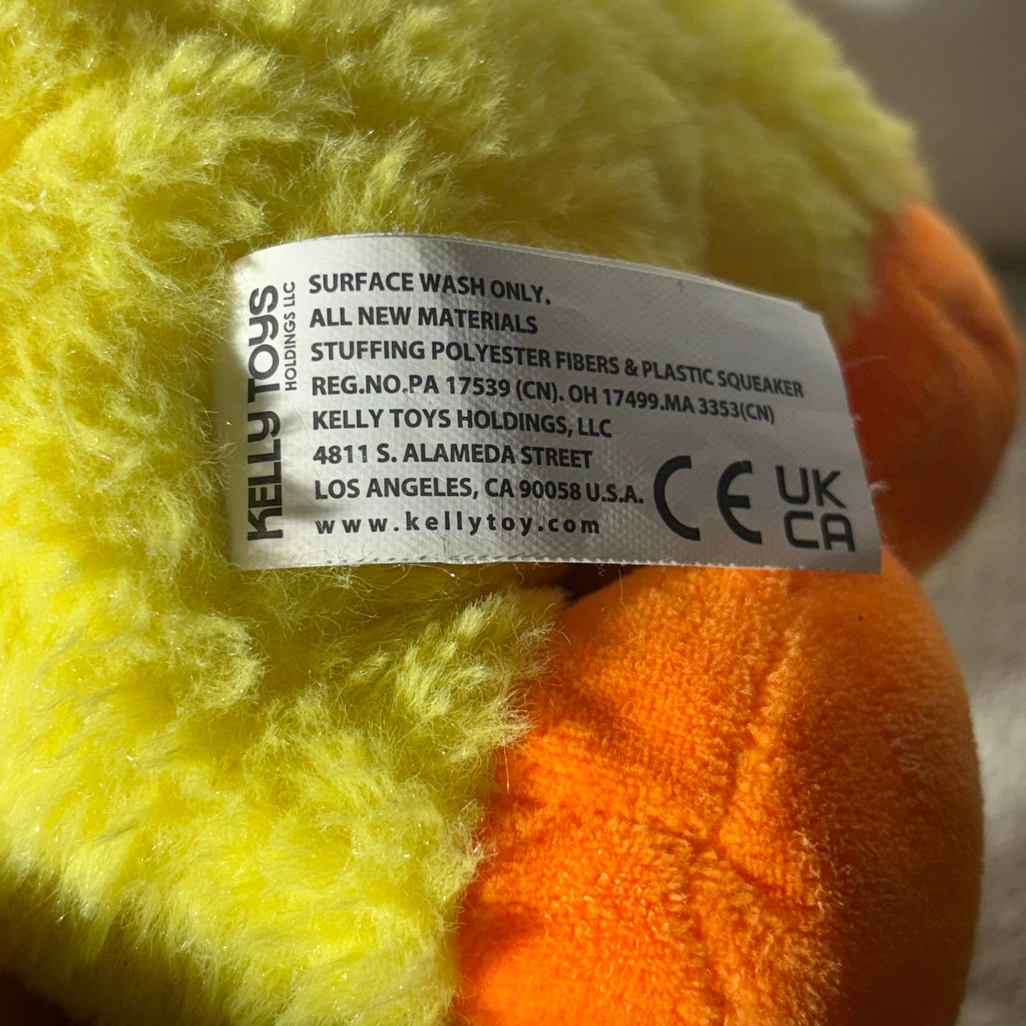Yellow Duck - Plushie