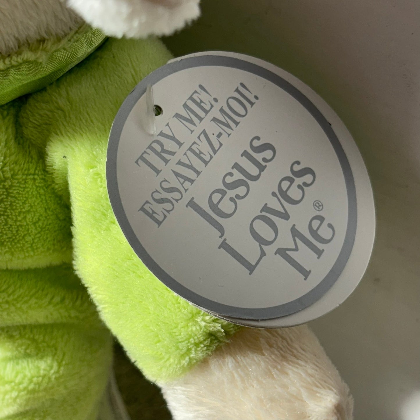 Jesus Loves Me Sheep- Plushie