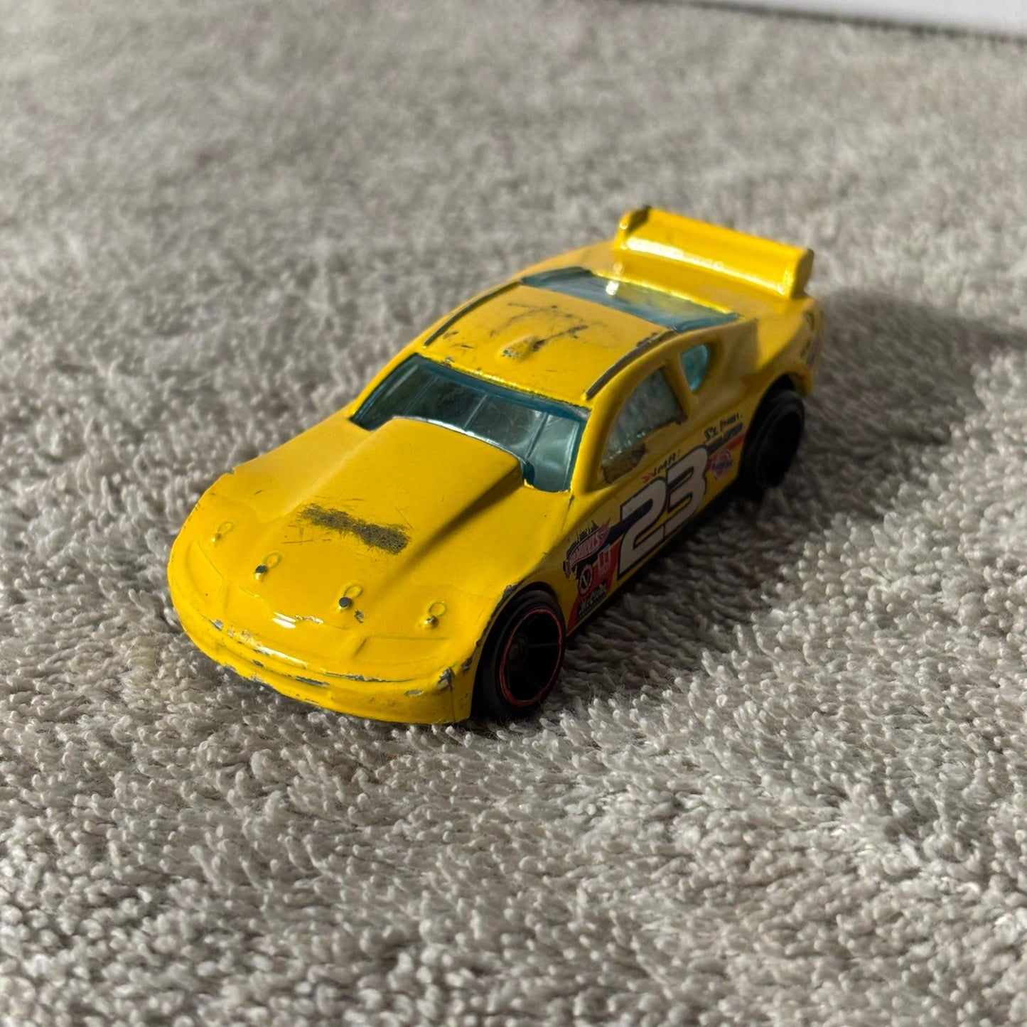 Vintage Yellow Car - Toy