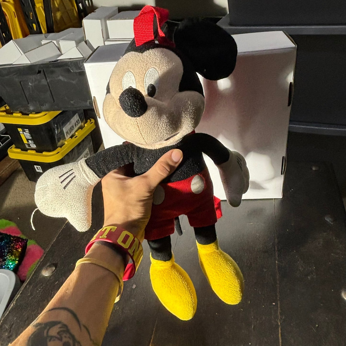 Disney Mouse Bag- Plushie