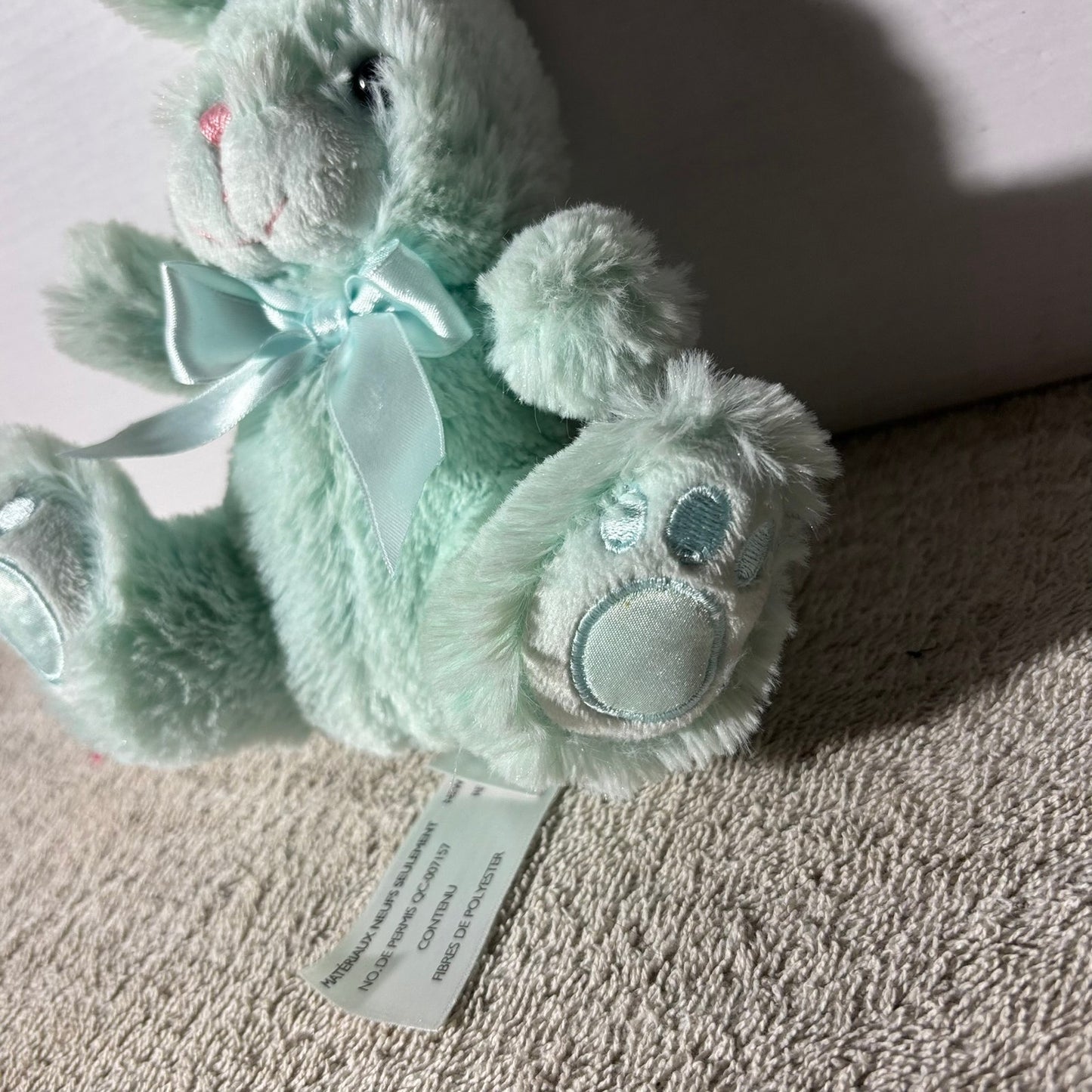 Mint Green Rabbit - Plushie