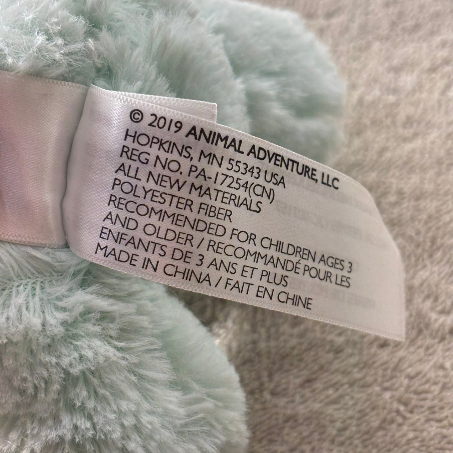 Mint Green Rabbit - Plushie