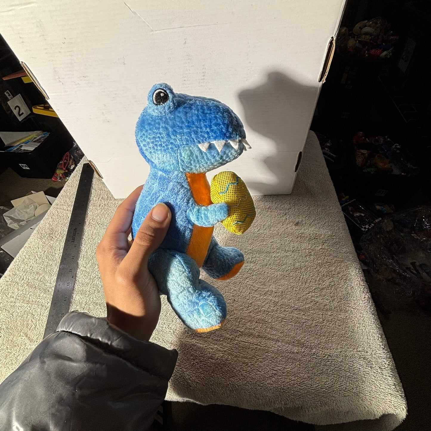 Blue Dinosaur - Plushie