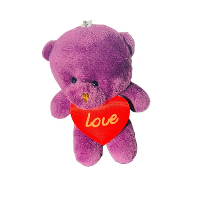 Purple Love Bear - Plushie