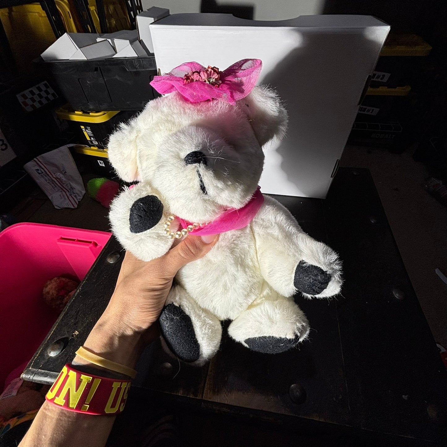 Collectible White Bear - Plushie