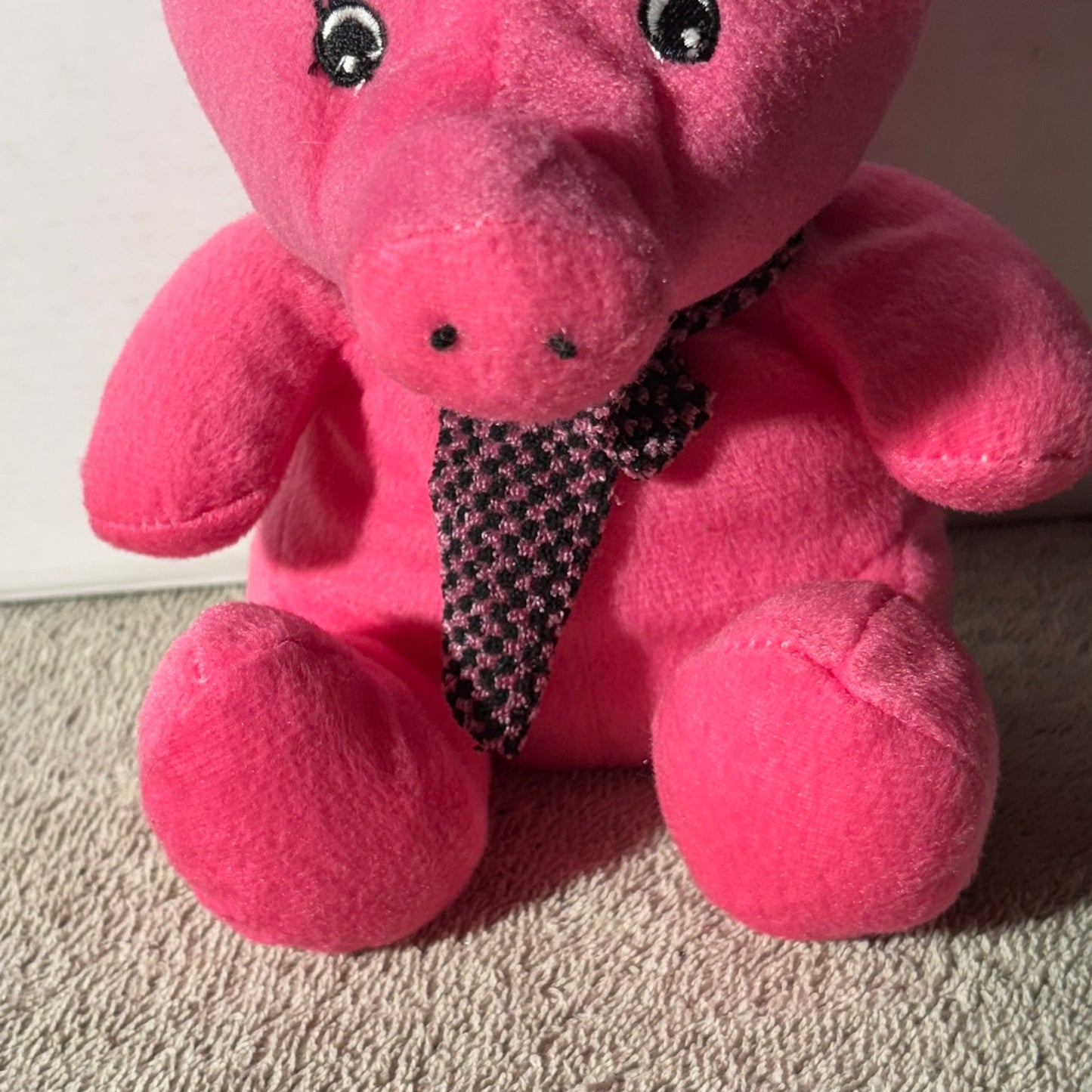Pink Pig - Plushie