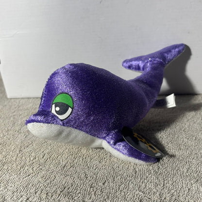 Purple Dolphin - Plushie