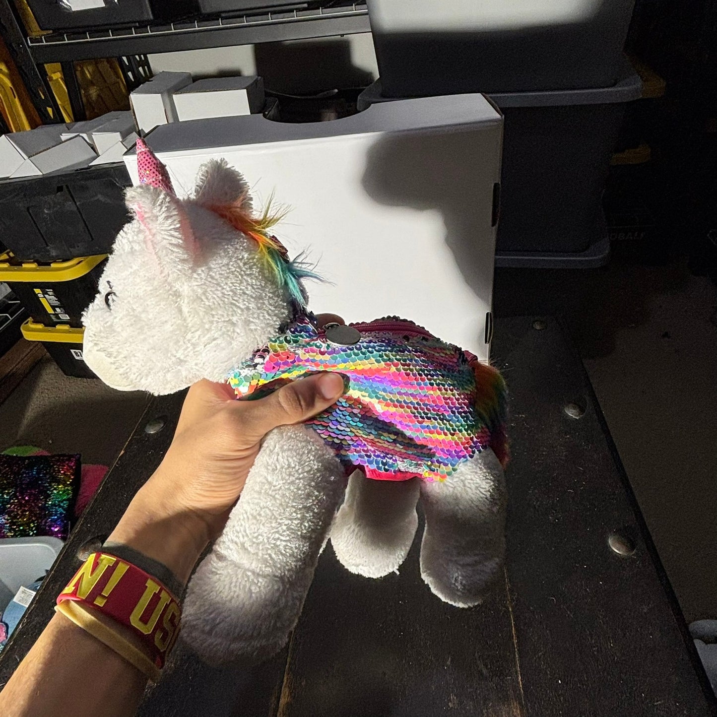 Unicorn Plush Bag - Plushie