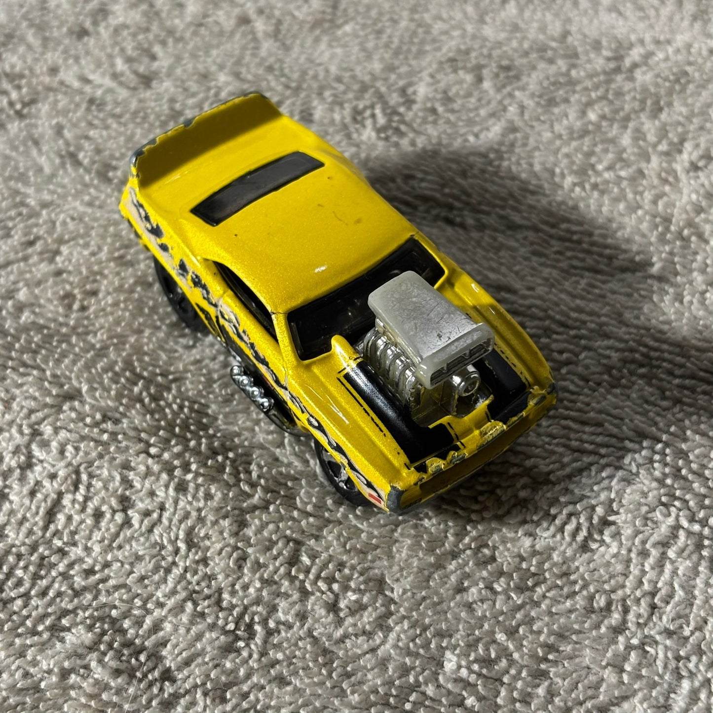 Yellow Muscle Car - Toy