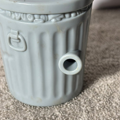 Cat On Trash Can - Toy