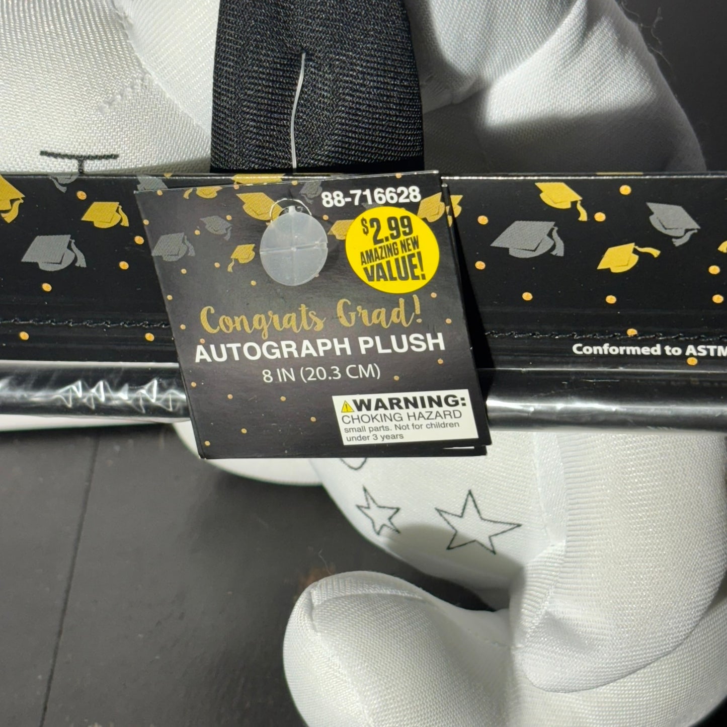 Graduation Dog - Plushie