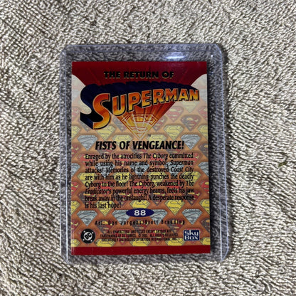 Vintage Superman - Trading Card