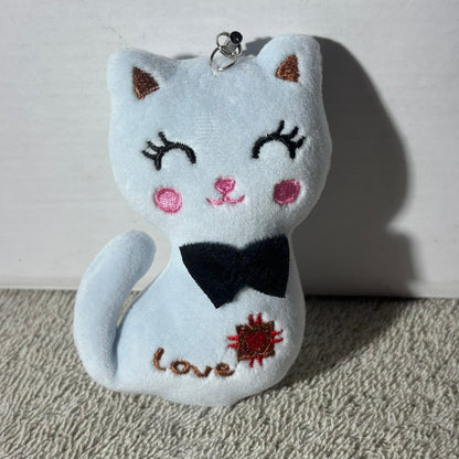Blue Love Cat - Plushie