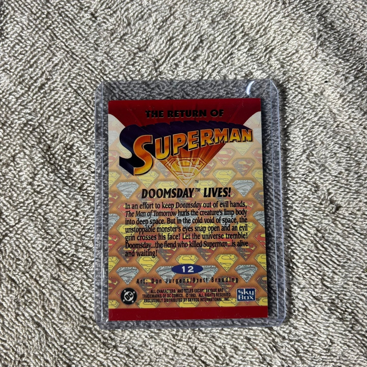 Vintage Superman - Trading Card