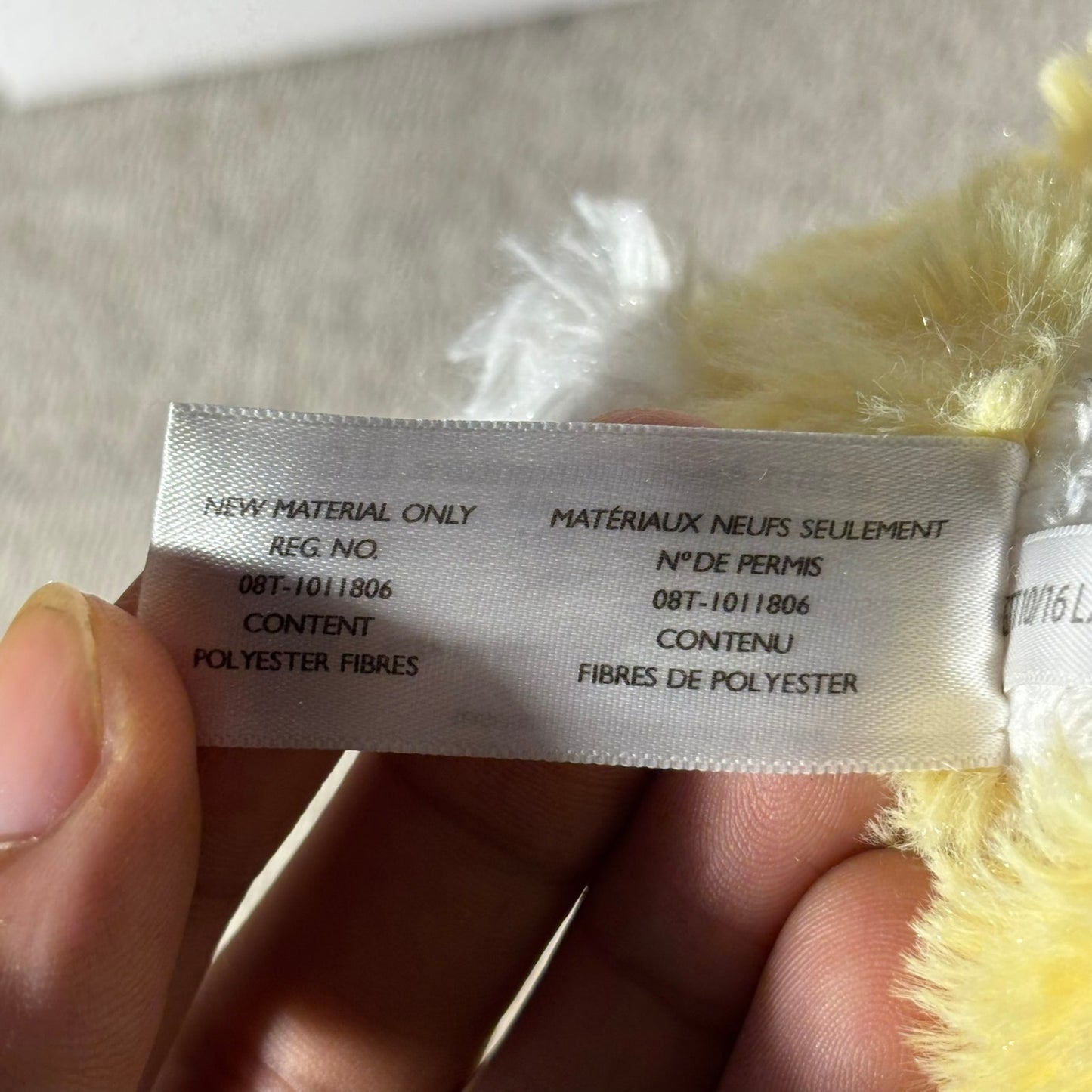 Yellow Bunny - Plushie