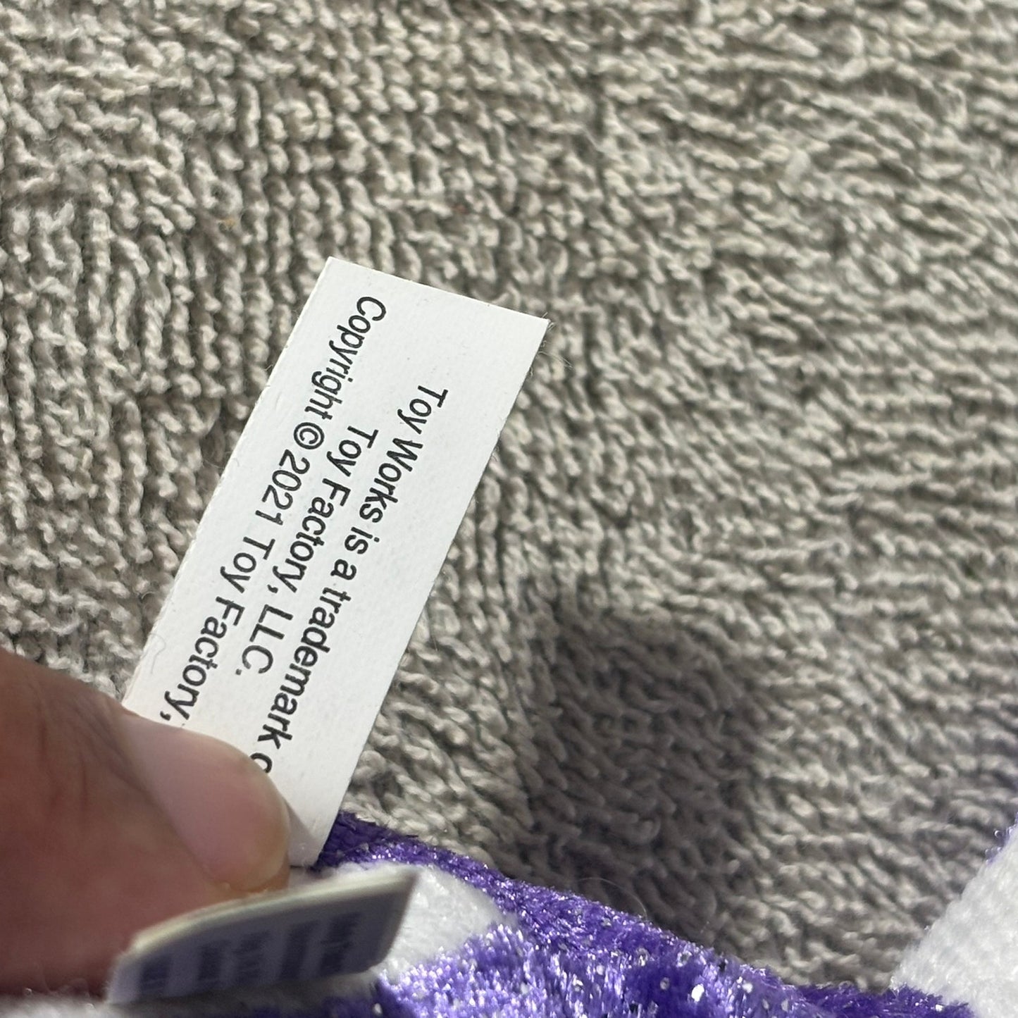 Purple Dolphin - Plushie