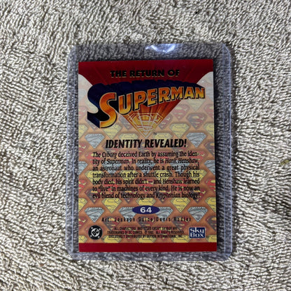 Vintage Superman - Trading Card