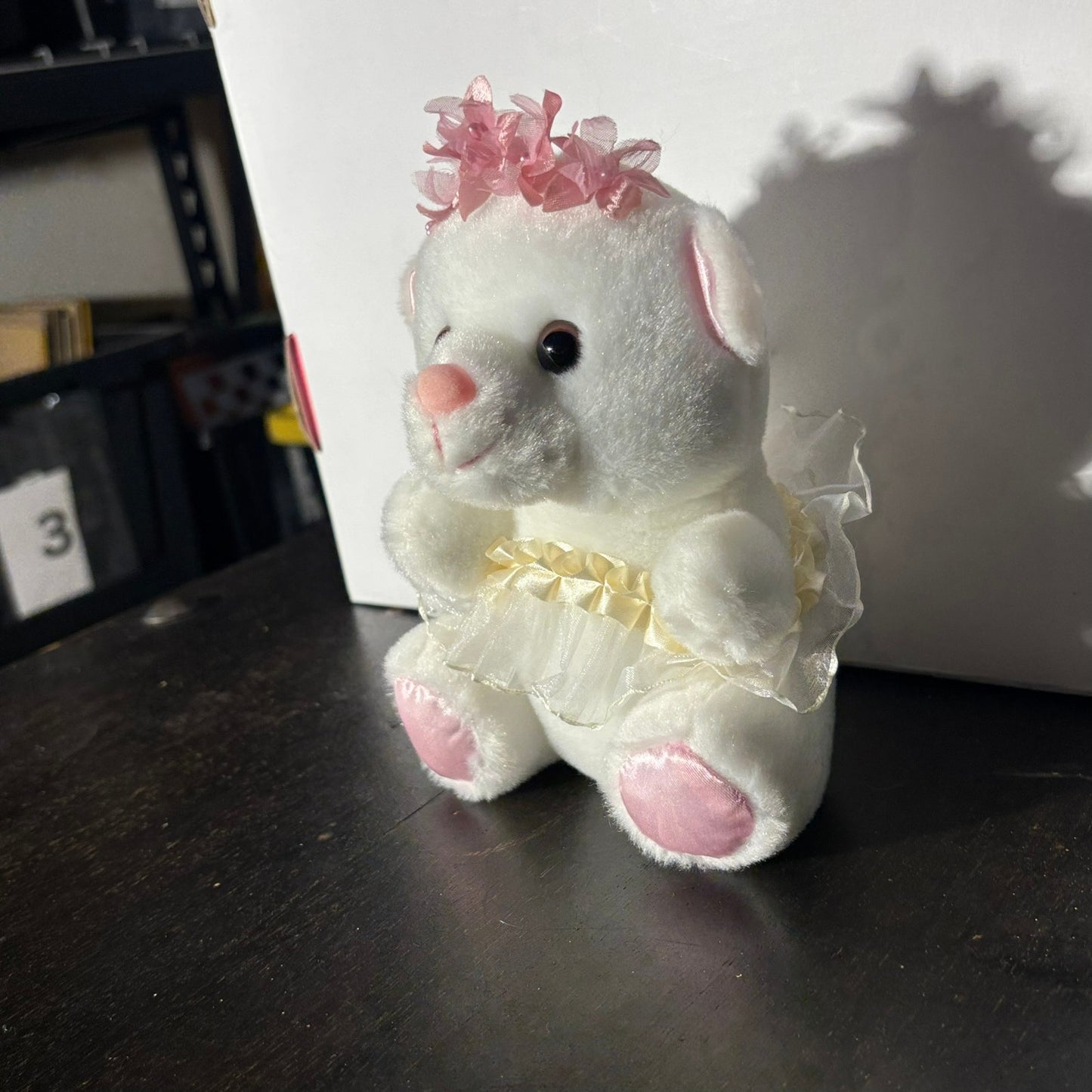 Mini White Bear - Plushie