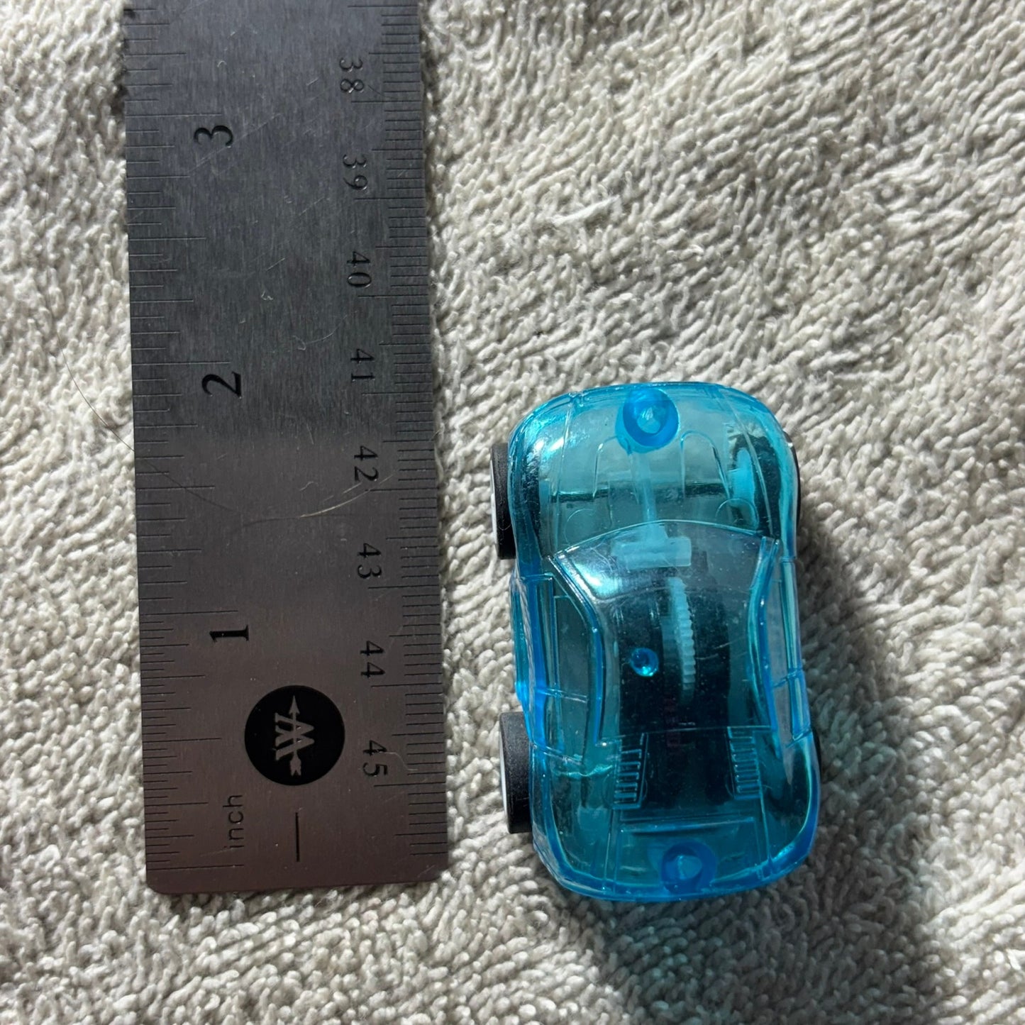 Transparent Blue Car - Toy