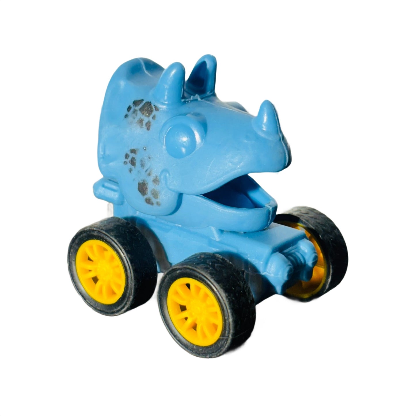 Blue Dino Head Car - Toy