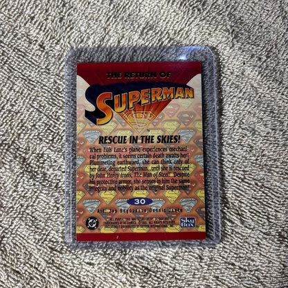Vintage Superman- Trading Card