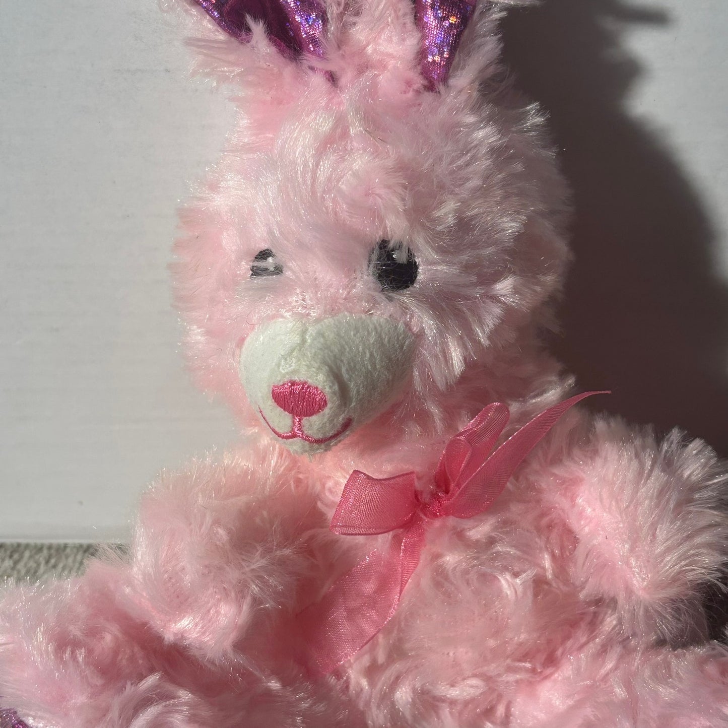 Pink Bunny - Plushie