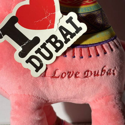 I Love Dubai Pink Camel - Plushie