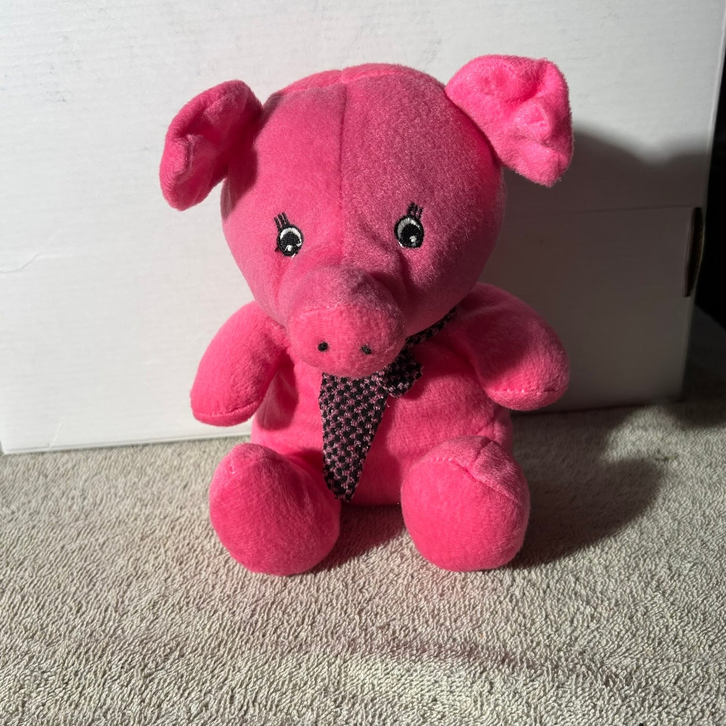 Pink Pig - Plushie