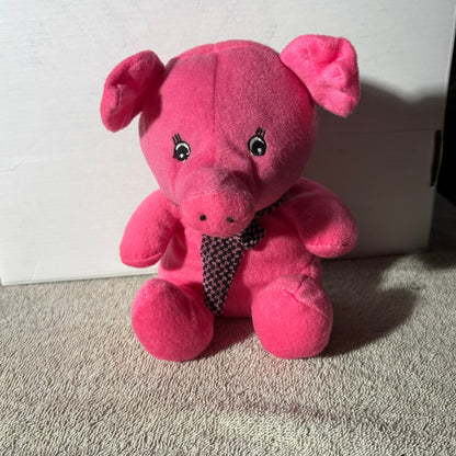 Pink Pig - Plushie
