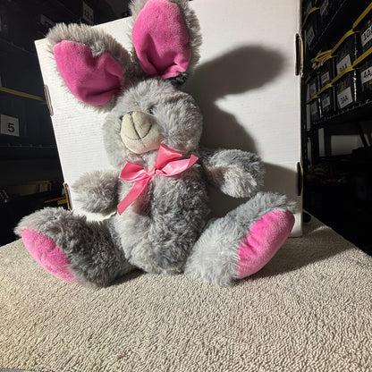 Kelly Gray Bunny- Plushie