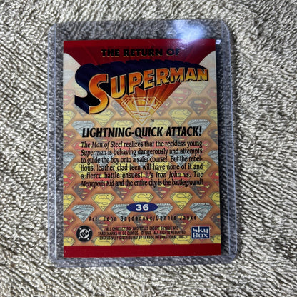 Vintage Superman - Trading Card