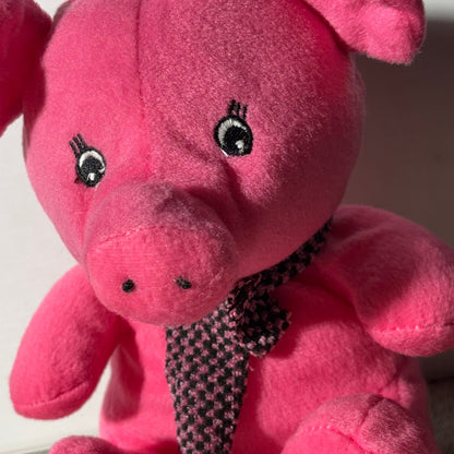 Pink Pig - Plushie