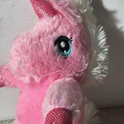 DanDee Pink Unicorn- Plushie